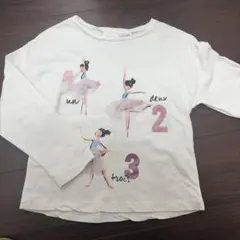 ZARA バレリーナ 長袖カットソー 3-4歳用
