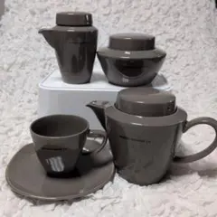 モノコムサMONO COMME CA カフェ　カップ&ソーサー　シュガーポット他