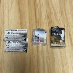 PlayStation ゲームパッケージミニチュアチャーム トロセット