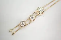 TASAKI K18WG ダイヤモンド0.26ct トリロジー　ネックレス TASAKI K18WG ダイヤモンド0.26ct トリロジー ネックレス - メルカリ