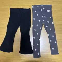 ZARA フレアパンツ　Hello Kitty パンツ 2点セット 104cm