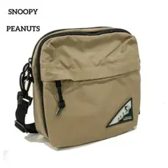 【美品】SNOOPY スヌーピー ショルダーバッグ 斜めがけ スクエア型