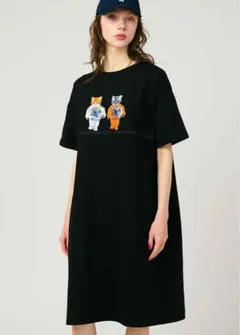 グラニフ　アストロキャット Tシャツワンピースのサムネイル