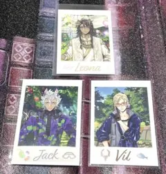 ツイステ展　ランダムカードコレクション　レオナ　ジャック　ヴィル　イベント衣装