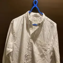 Eddie Bauer ストライプ長袖シャツ M