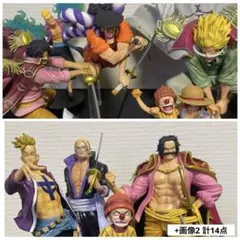 ワンピース 一番くじ ロジャー レイリー 白ひげ シャンクス バギー マルコ