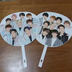 新品・未使用SnowMan うちわ 全員 カウコン 19-20/21/22 2枚