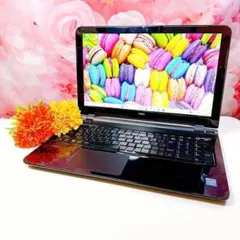 爆速SSD512GB☆シックな黒ノートパソコン♪カメラ付き！Windows11