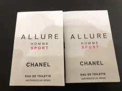 シャネルCHANEL アリュール オム スポーツEDT 2ml 2セット