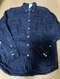 新品　メンズ　M 長袖　シャツ　ゴールデンベア　デニム