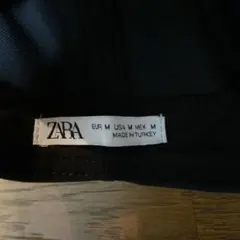ZARA ブラック ベースボールキャップ M