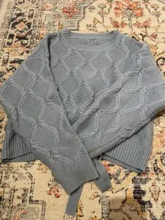 GRL ケーブル編み ニットセーター F