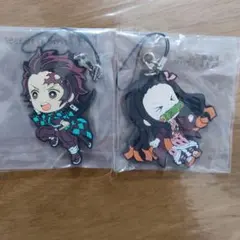 値下げしました　鬼滅の刃 一番くじ ラバーストラップ2点