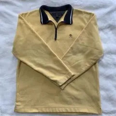 Tommy Hilfiger ハーフジップアップ　フリース　イエロー