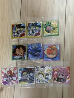 ワンピース ウエハース シール×9種類 にふぉるめーしょん ウエハースシール