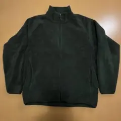 値下げしました UNIQLO ダークグリーン フリースジャケット XL