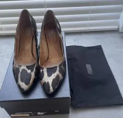 DRIES VAN NOTEN　レオパード柄 ヒールパンプス 36のサムネイル
