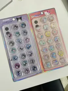 M*様 おはじきシール キラコロ サンリオ キティ クロミ 2点セット