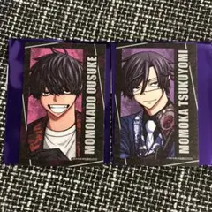 桃源暗鬼 秋田書店　コミケ C107 キャラカード　桃華月詠　桃角桜介