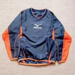 ミズノ 長袖 Vネック トレーニングウェア MIZUNO ウインドブレーカー