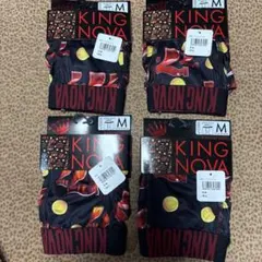 【新品】KING NOVA ボクサーパンツ Mサイズ パチスロ　4枚セット