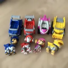パウ・パトロール ミニカーセット　値下げ❣️