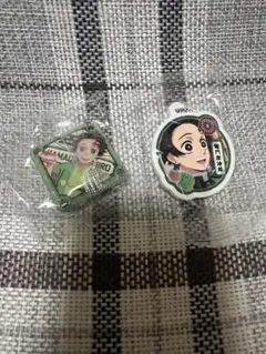 鬼滅の刃 竈門炭治郎 クッションチャーム ラバーチャーム 2つセット新品未開封