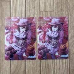 嶺二 うたプリ シャニライ カード トレカ ビジュコレ ビジュカ クリアカード