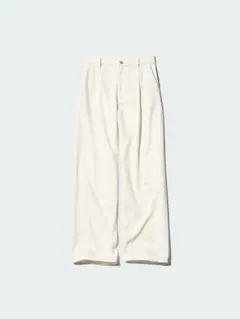 UNIQLO ユニクロ ドレープデニムタックパンツ ナチュラル Sサイズ