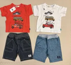 KP Tシャツ　ズボン　2セット　双子のサムネイル