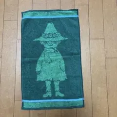 スナフキン　タオル　 Finlayson グリーン　50✖30cm （外寸）