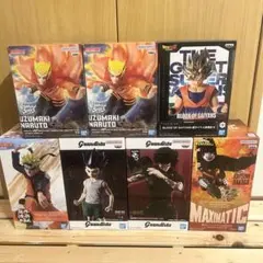 未開封】プライズまとめ売り7体 ナルト、ドラゴンボール、呪術廻戦