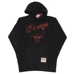 195711 未使用品 Mitchell & Ness シカゴブルズパーカー Mのサムネイル