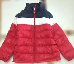 URBAN REPUBLIC130㌢配色カラーブロック パデッドジャケット