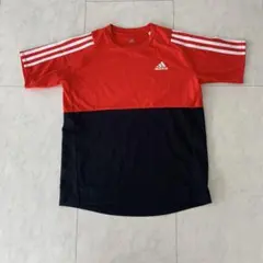 アディダス　セットアップ　160 赤　黒