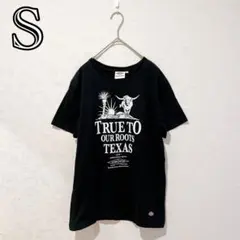 ディッキーズ メンズ S ブラック プリント アメカジ ヴィンテージ 人気