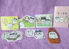 ちいかわ ダイカットステッカーセット2 ☆ハチワレ多め☆ 6枚セット