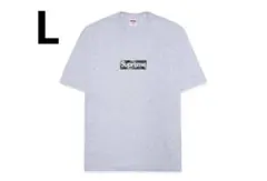 新品 Supreme BOX LOGO Tシャツ L アッシュグレー(薄グレー) - メルカリ 新品SupremeBOX LOGO TシャツＬアッシュグレー(薄グレー)