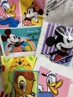 【非売品】ディズニー　ノベルティタオルセット　新品未開封