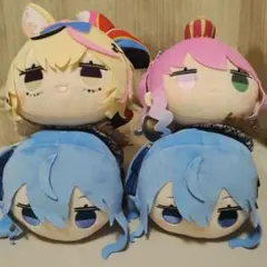 ホロライブ 宝鐘マリン 兎佐田ぺこら 博衣こより 癒月ちょこ 寝そべり