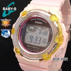 カシオ/CASIO Baby-G BGR-3001【タフソーラー＆電波受信】
