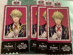 うたプリ 日向大和 チケット風カード 箔押し ワンダーランド