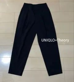 ユニクロ×Theory 感動タックイージーパンツ　サイズS
