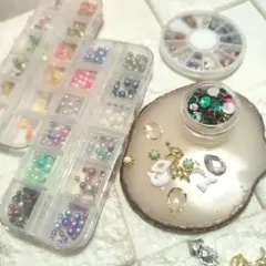 ネイルパーツ大量セット！