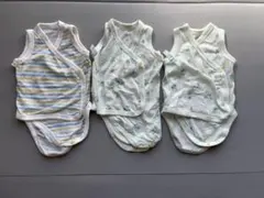 ユニクロ　ベビー肌着3枚セット メッシュ素材