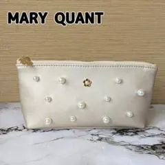 マリークワントMARY QUANT★スムースセットパール 舟型ペンケース ポーチのサムネイル
