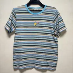 CROWN BANBY ボーダーTシャツ 星ワッペン Y2Kのサムネイル