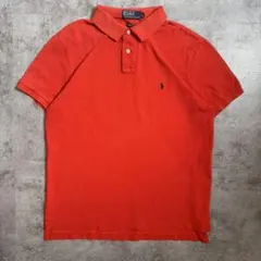 POLO RALPH LAUREN ポロシャツ カスタムフィット オレンジ　L