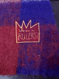 値下げVivienne Westwood チェック柄刺繍マフラー