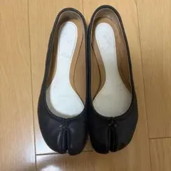 マルジェラ タビバレエ フラットシューズ tabi 黒 361/2 - メルカリ